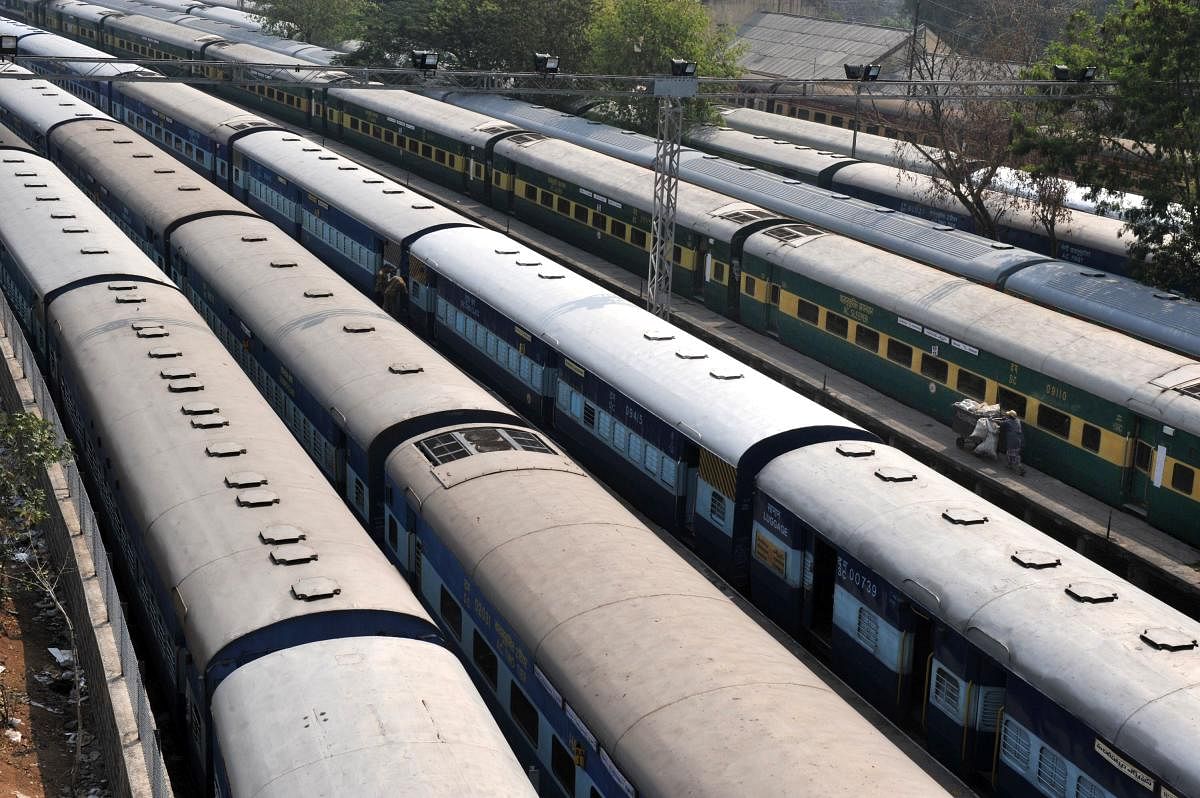The national transporter is hoping to install GPS system in all trains by March next year as the railway ministry claimed it is taking a number of steps to improve the punctuality of trains. (AFP File Photo)