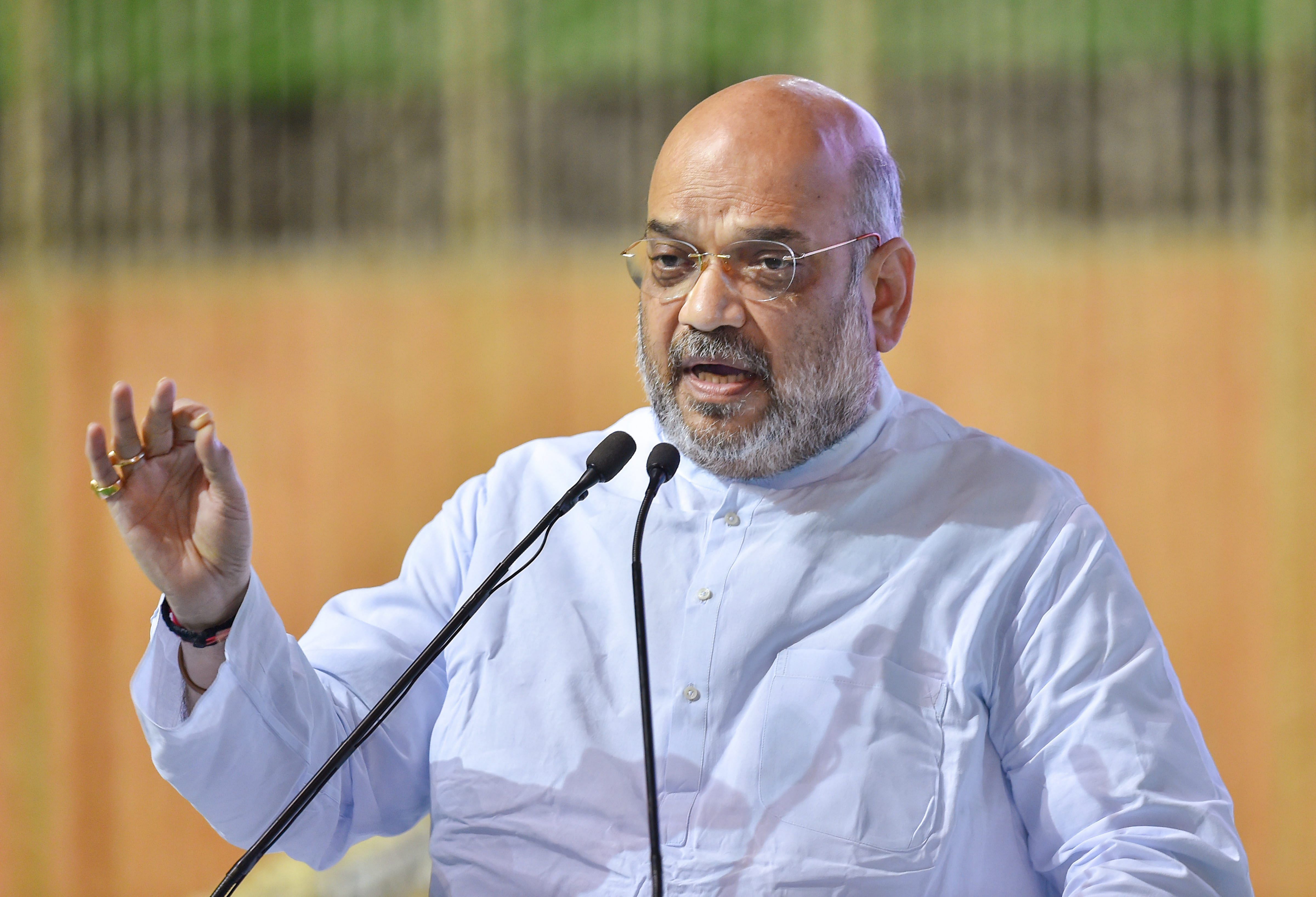 After DMK sent out invites, BJP MP Subramanian Swamy tweeted that BJP president Amit Shah has decided not to participate in the memorial event. However, DMK leaders said they have not received any information about cancellation of Shah's visit. PTI