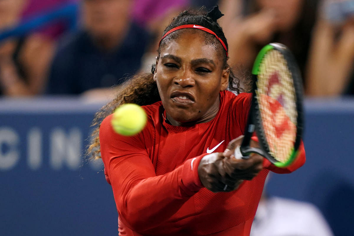 DIFFICULT PATH Serena Williams was drawn in the same quarter as sister Venus and top seed Simona Halep. 