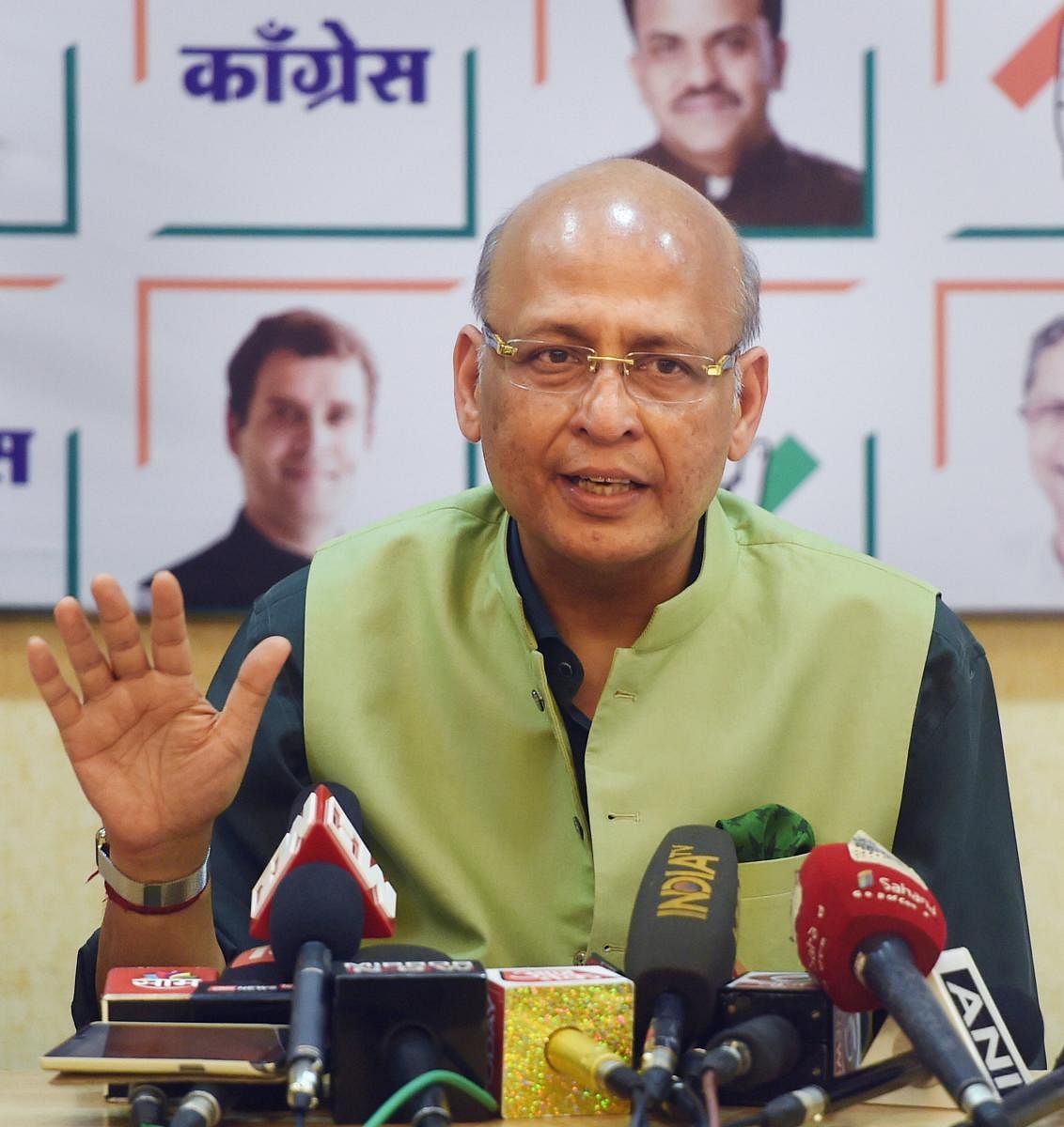 Accusing the government of repeatedly displaying "intrusive and nosy behaviour", Congress spokesperson Abhishek Singhvi said the BJP-led government wants "an India that is defined by them". (PTI Photo)