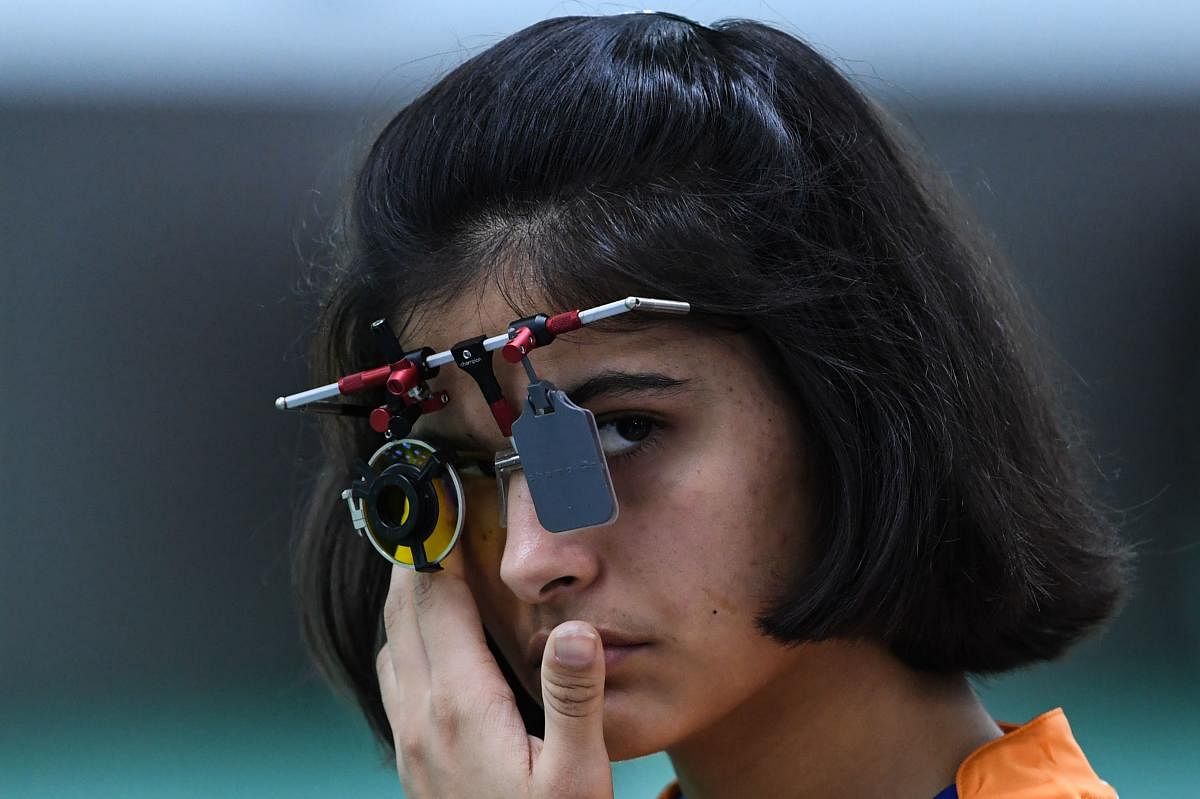 DISAPPOINTING Manu Bhaker was one of biggest let downs for India as the young shooter failed to win a single medal. AFP