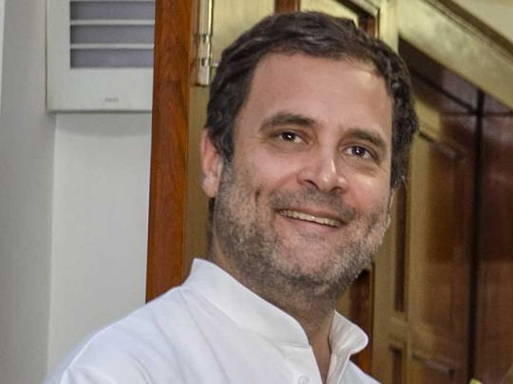 The Congress plans to include visits to popular temples such as the Mahamaya temple in Sarguja and the Bhoramdev temple in Kawardha on Rahul's itinerary in Chhattisgarh. PTI file photo