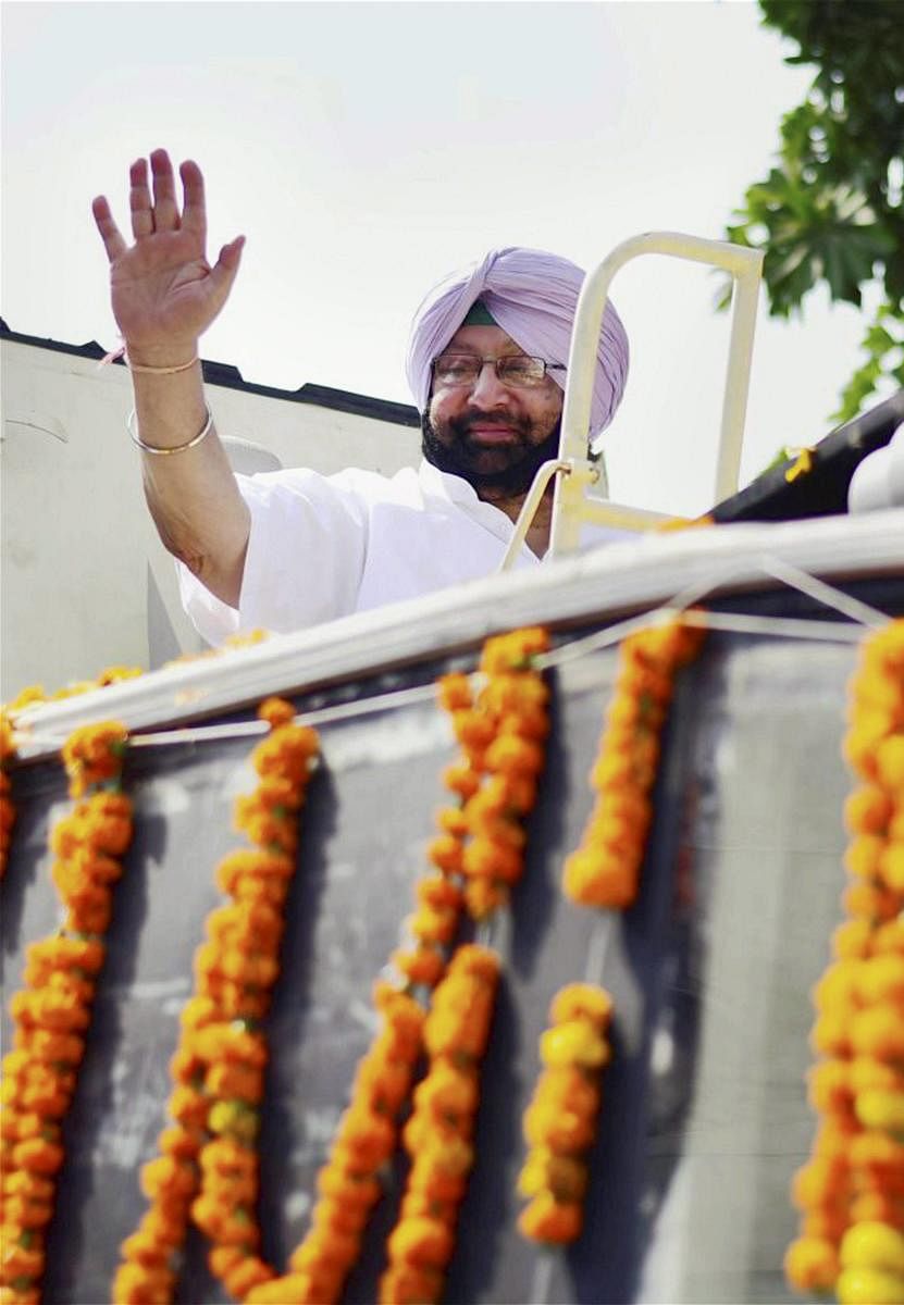 Punjab Chief Minister Captain Amarinder Singh