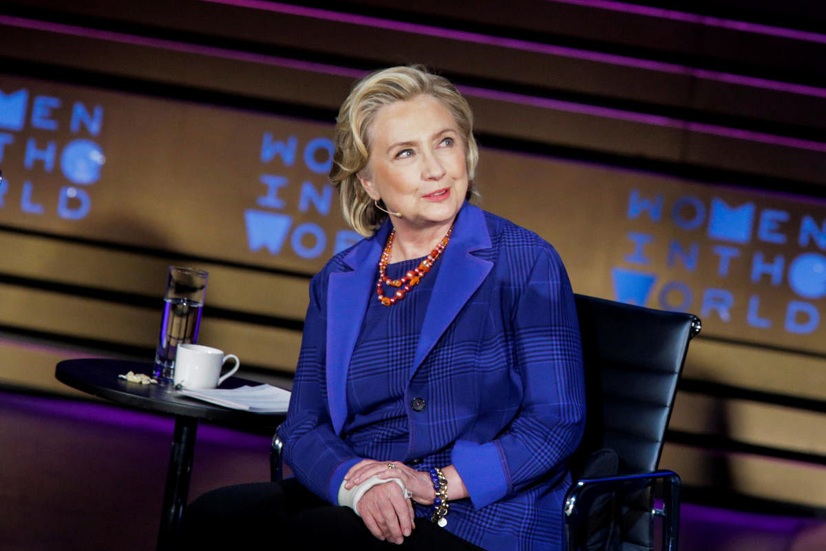 Hillary Clinton, Former US Secretary of State. (REUTERS File Photo)