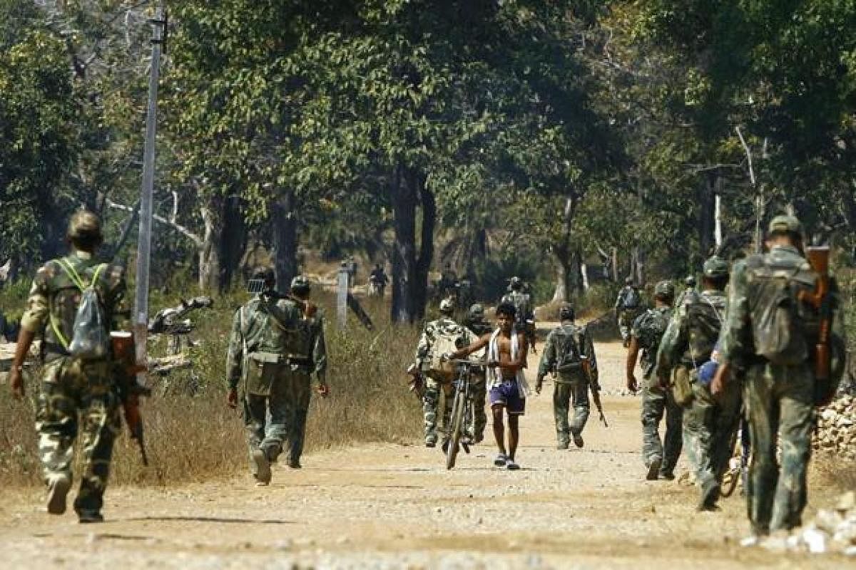 The DRG is a special anti-Naxal police force deployed in the insurgency-hit districts of Chhattisgarh. (File Photo)
