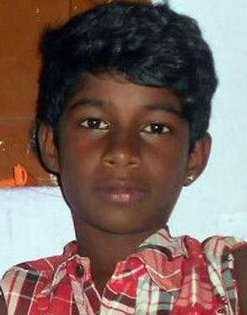Praveen, the 11-year-old boy who died after being mauled by a pack of strays on Saturday. 