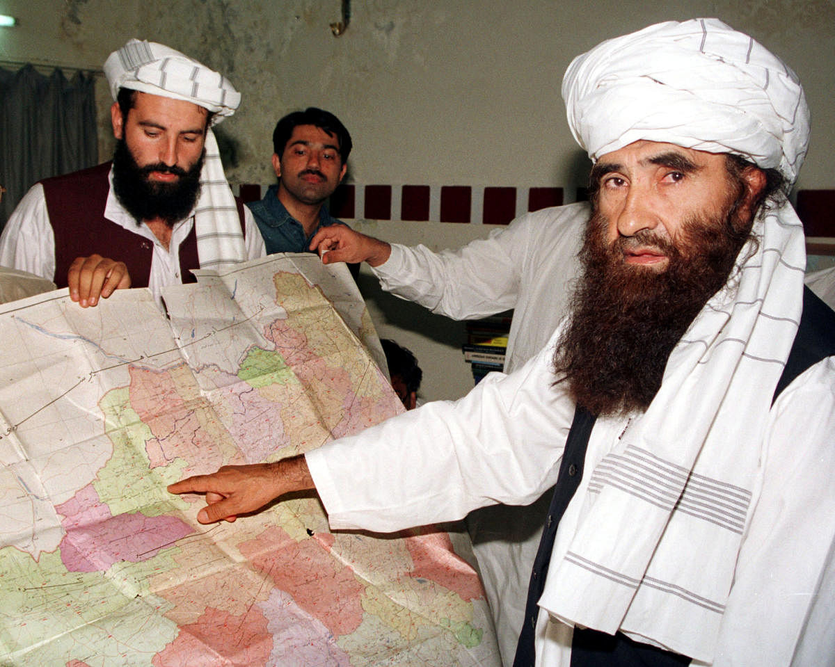 Jalaluddin Haqqani (R) (REUTERS/Stringer/File Picture)