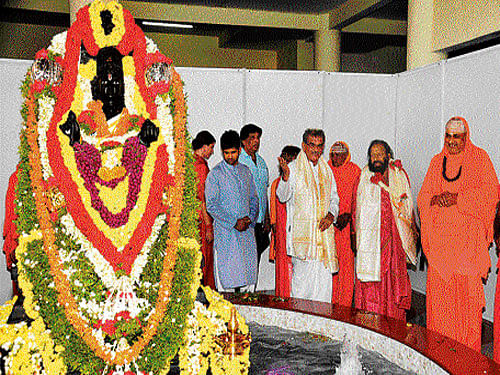 Dharmasthala Dharmadhikari Veerendra Heggade has announced Rs 10 crore from Sri Kshetra Dharmasthala to the flood and rain victims of Kodagu district and Sakleshpura taluk. File photo