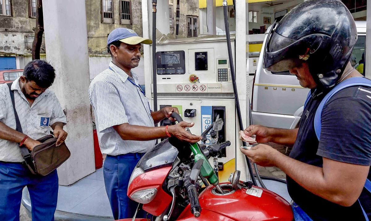The petition has alleged that the government was spreading "misleading information" by connecting the rising fuel prices here with the global increase in the rate of crude oil as the cost of petrol and diesel did not go down when crude was cheaper. PTI Ph