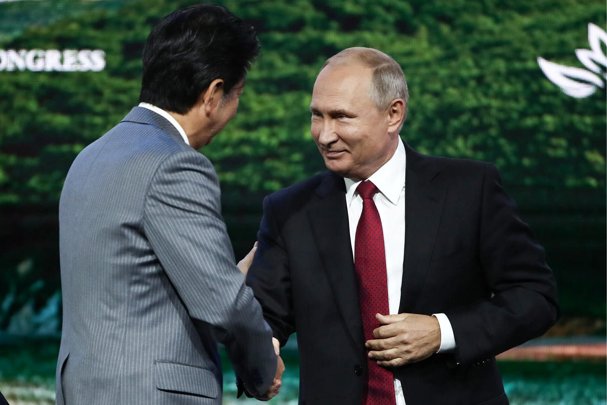 The dispute between Russia and Japan centres on the four southernmost islands in the Kuril chain which the Soviet Union occupied at the end of World War II but are claimed by Japan. Reuters Photo