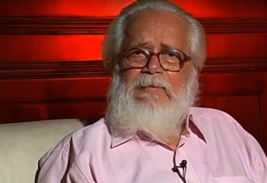 76-year-old former ISRO scientist Nambi Narayanan. (screen grab)