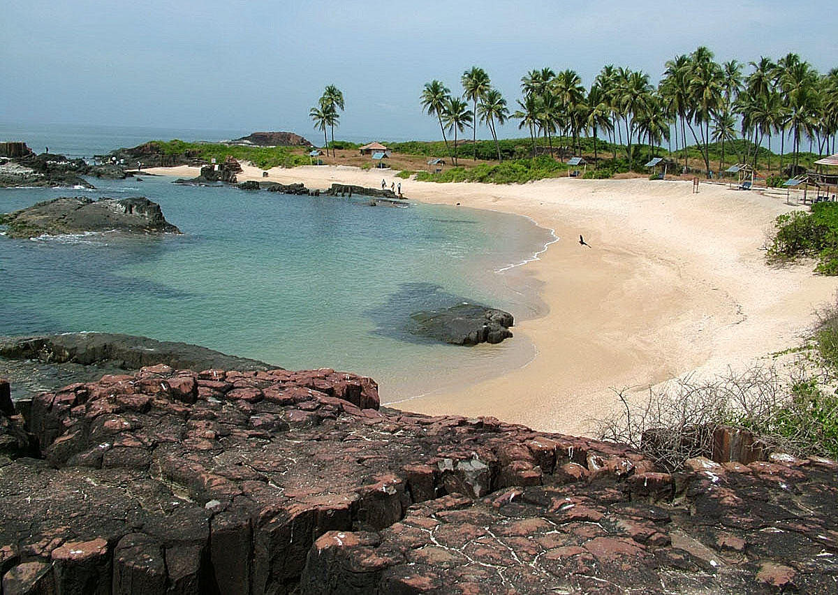 A view of St Mary’s Island in Udupi district.