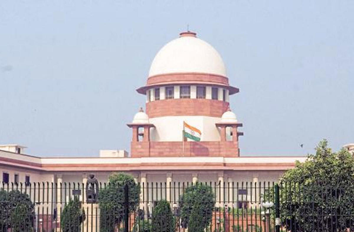 A view of the Supreme Court of India in New Delhi. (pic for representation only)