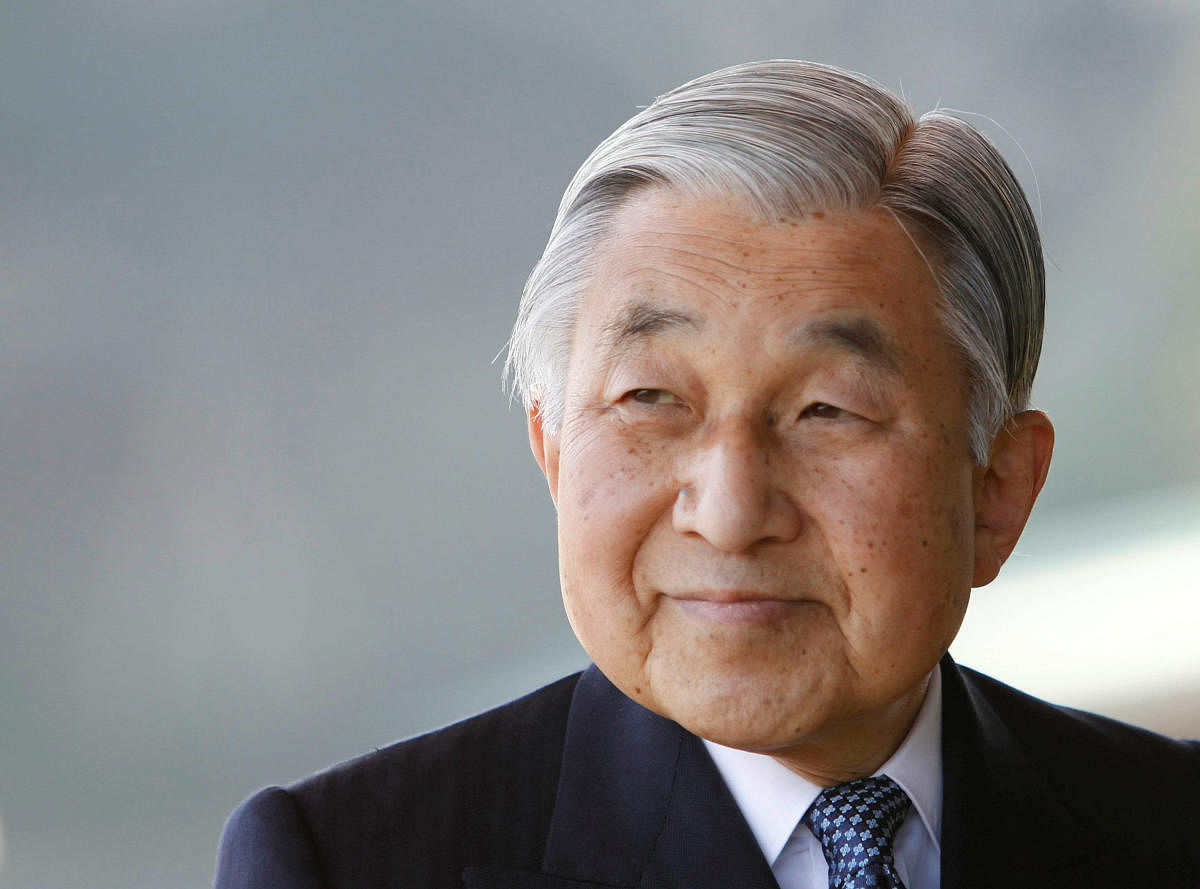 Japan's 84-year-old Emperor Akihito. Reuters.