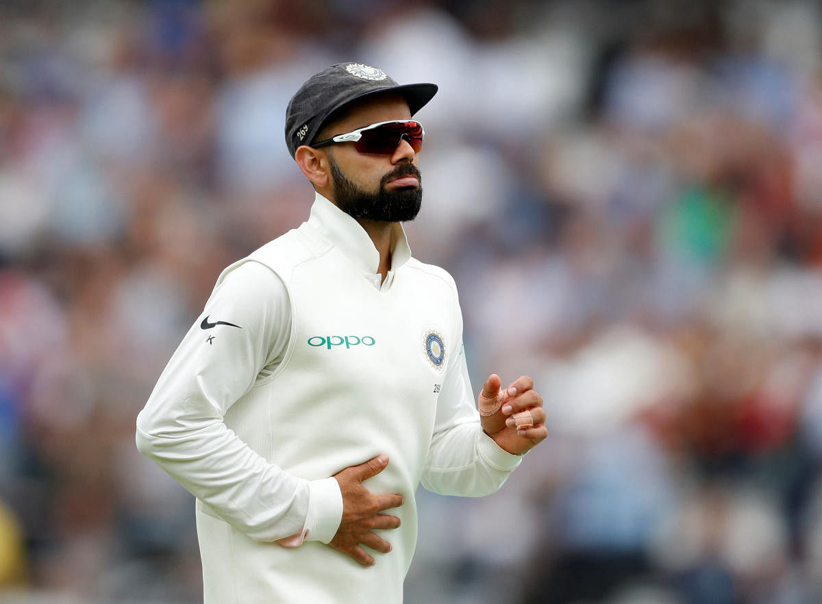 India's Virat Kohli has dropped to second place in the latest ICC Test rankings for batsmen released on Monday. Reuters