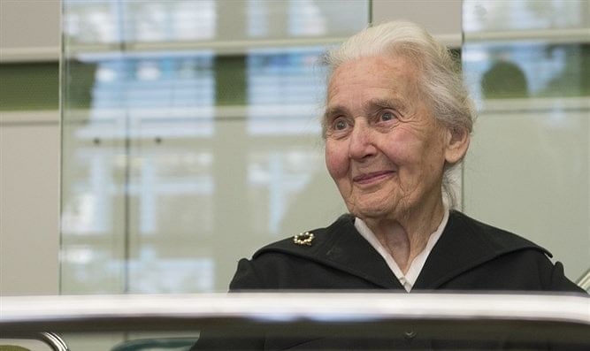 Germany's jailed "Nazi grandma" Ursula Haverbeck, 89, today lost a challenge before the country's highest court, which reaffirmed that constitutional free speech guarantees do not cover Holocaust denial. Reuters photo