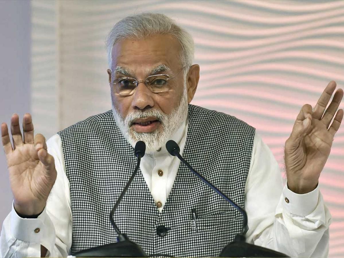 Modi also hailed the performance the Indian squad in the Commonwealth Games. PTI file photo