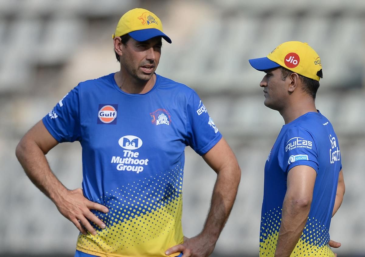 Chennai Super Kings' coach Stephen Fleming feels experience in his team is helping them tide over tough situations. AFP