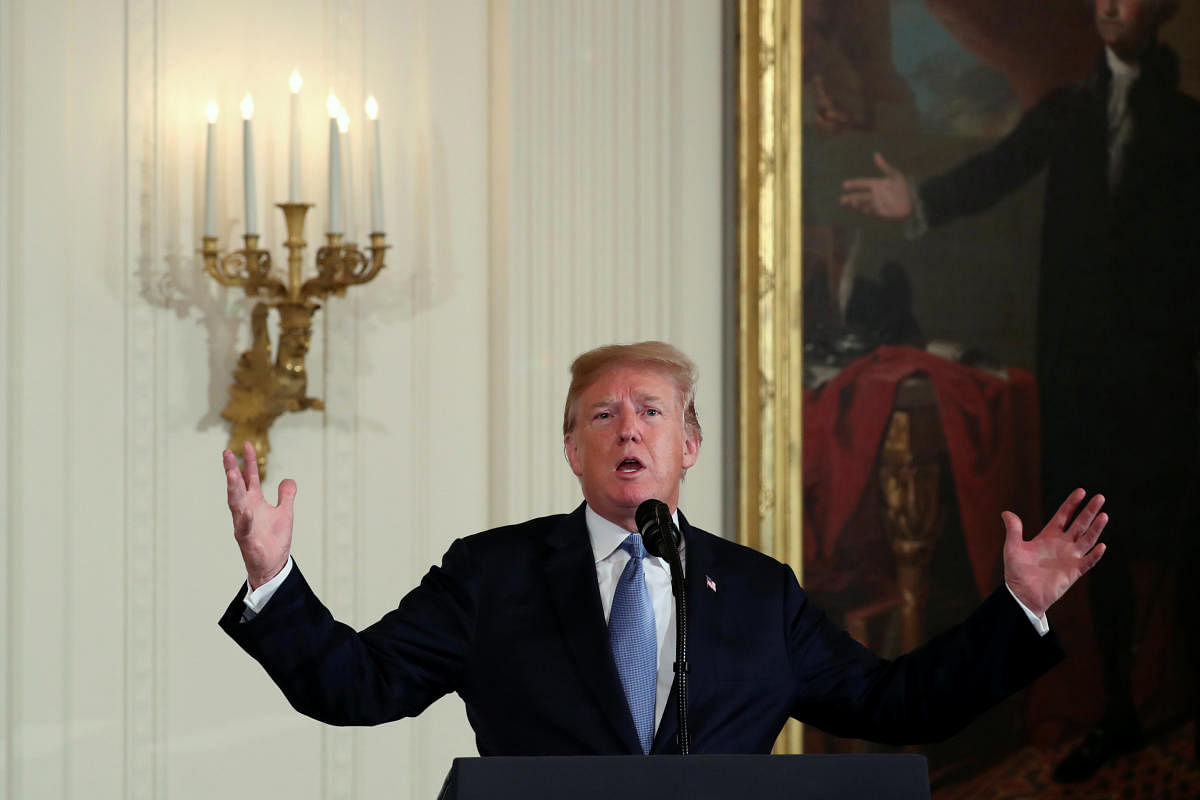 Trump has imposed 25 percent tariff on steel and a 10 percent tariff on aluminium. Reuters file photo.