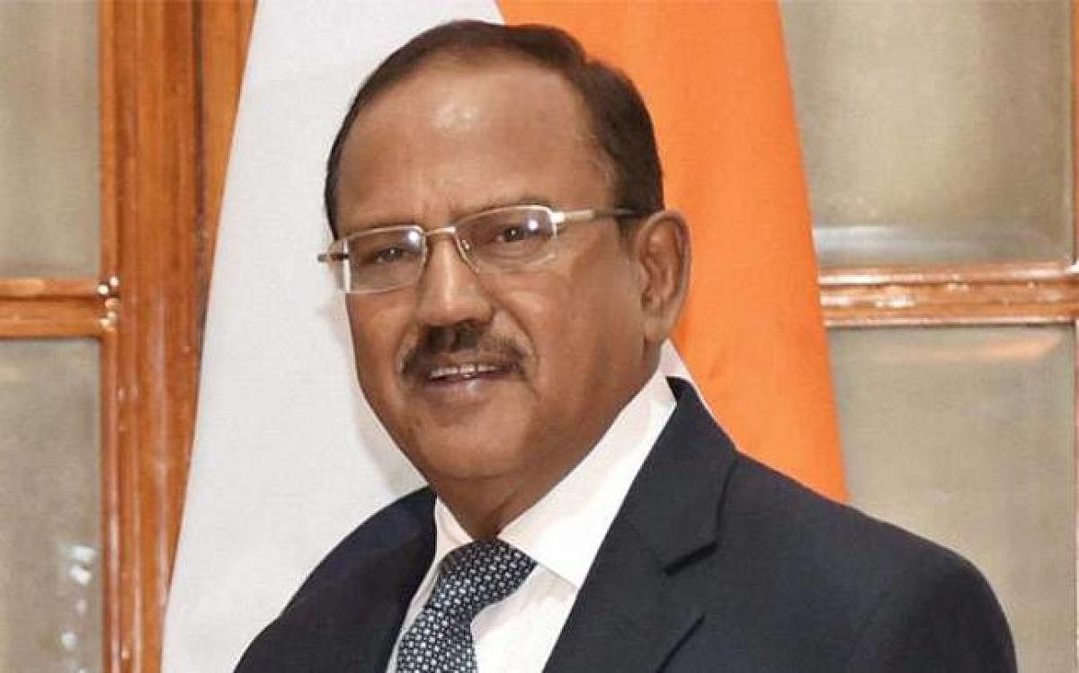 Doval is scheduled to meet Secretary of State Mike Pompeo at the Foggy Bottom headquarters of the State Department on Friday. (File Photo)