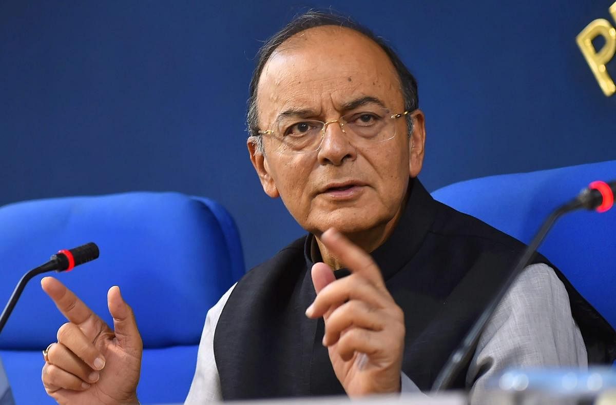 Rising international crude oil prices and the global trade war would throw up challenges going forward, Jaitley said. (PTI File Photo)