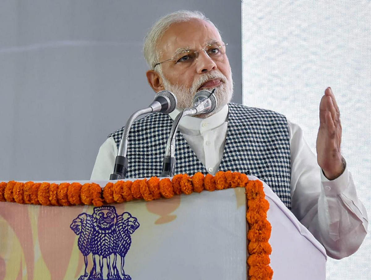 Prime Minister Narendra Modi today hit out at those accusing him of working for the rich, saying they should answer if moneyed people lived in the 18,000 villages where his government has provided power for the first time since Independence. PTI file phot