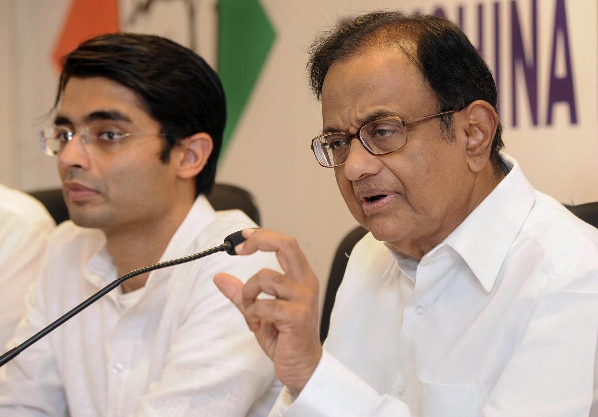 Congress leader P Chidambaram today took a swipe at Jammu and Kashmir Chief Minister Mehbooba Mufti asking her why she is continuing with a 'farce' of a coalition government when whatever 'she proposes, her deputy disposes'. PTI file photo