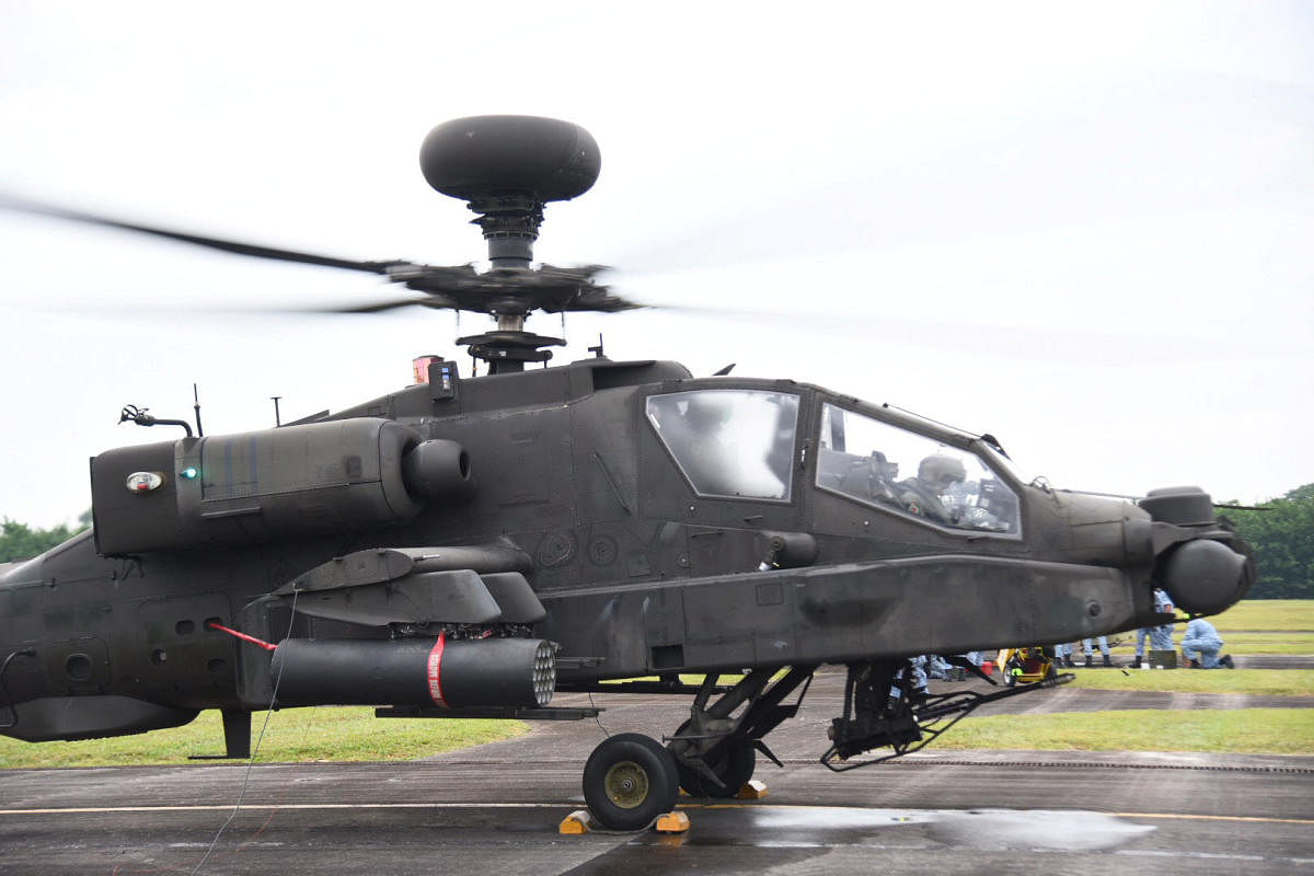 Boeing and Indian partner Tata have begun to produce Apache fuselages at a plant in India, but today's approval concerns a direct sale of finished products from US manufacturers. (Reuters file photo)