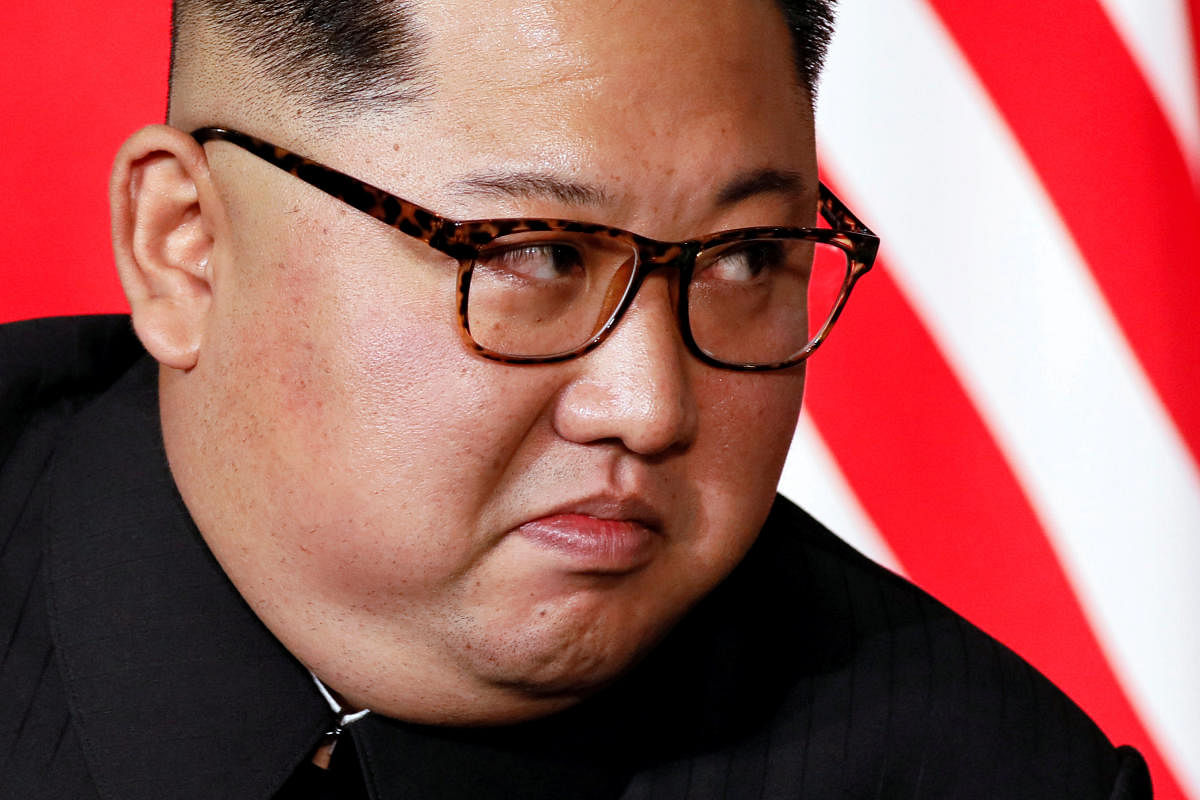 North Korea's leader Kim Jong Un. REUTERS