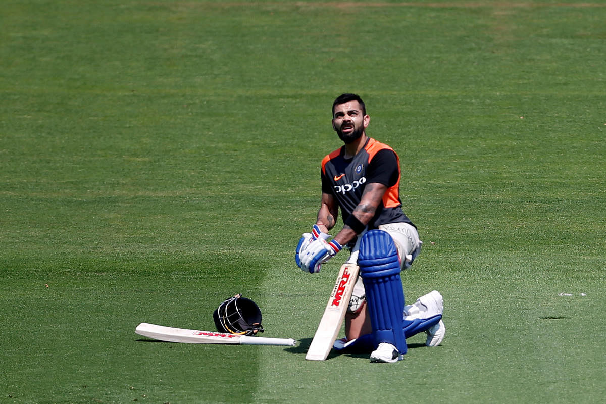 With cricket's blue riband tournament scheduled to be held in UK next year, the ODI series will give Virat Kohli an ideal opportunity to get a drift about the conditions that his men are expected to encounter at exactly same time next year. (Reuters file photo)