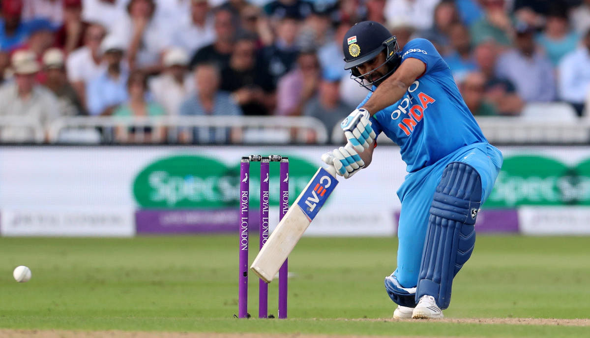 Red-Hot: Opener Rohit Sharma's form augurs well for India ahead of the second ODI against England at Lord's. Reuters  