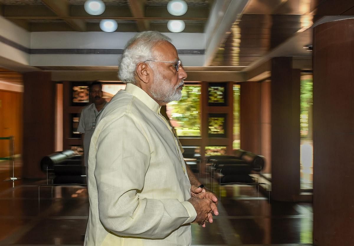 The prime minister will then visit Uganda from July 24-25, where he will address the Ugandan Parliament apart from holding delegation-level talks, Tirumurti said. PTI photo.