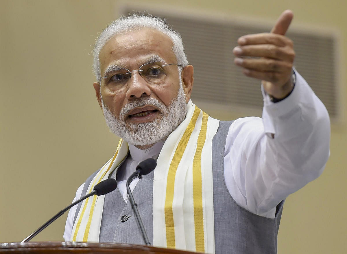 Inaugurating the Global Mobility Summit, MOVE, Modi said that the proposed policy will be a win-win situation for both clean fuel vehicle users as well as automobile makers. (PTI File Photo)