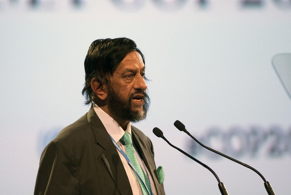 Indian former UN climate panel chief Rajendra Pachauri. AFP