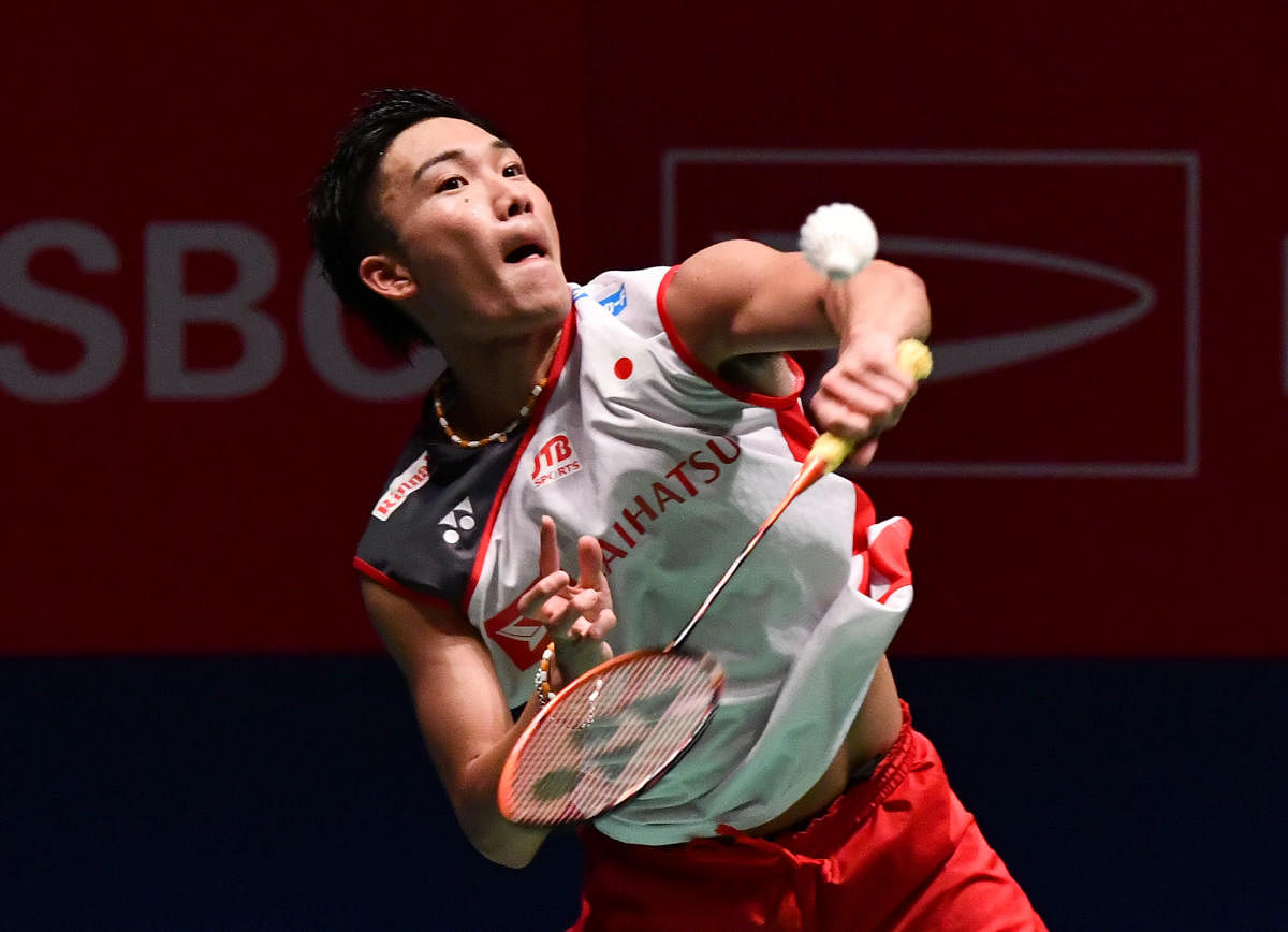 Japan's Kento Momota packed off India's Kidambi Srikanth in the quarterfinals of the China Open. File photo