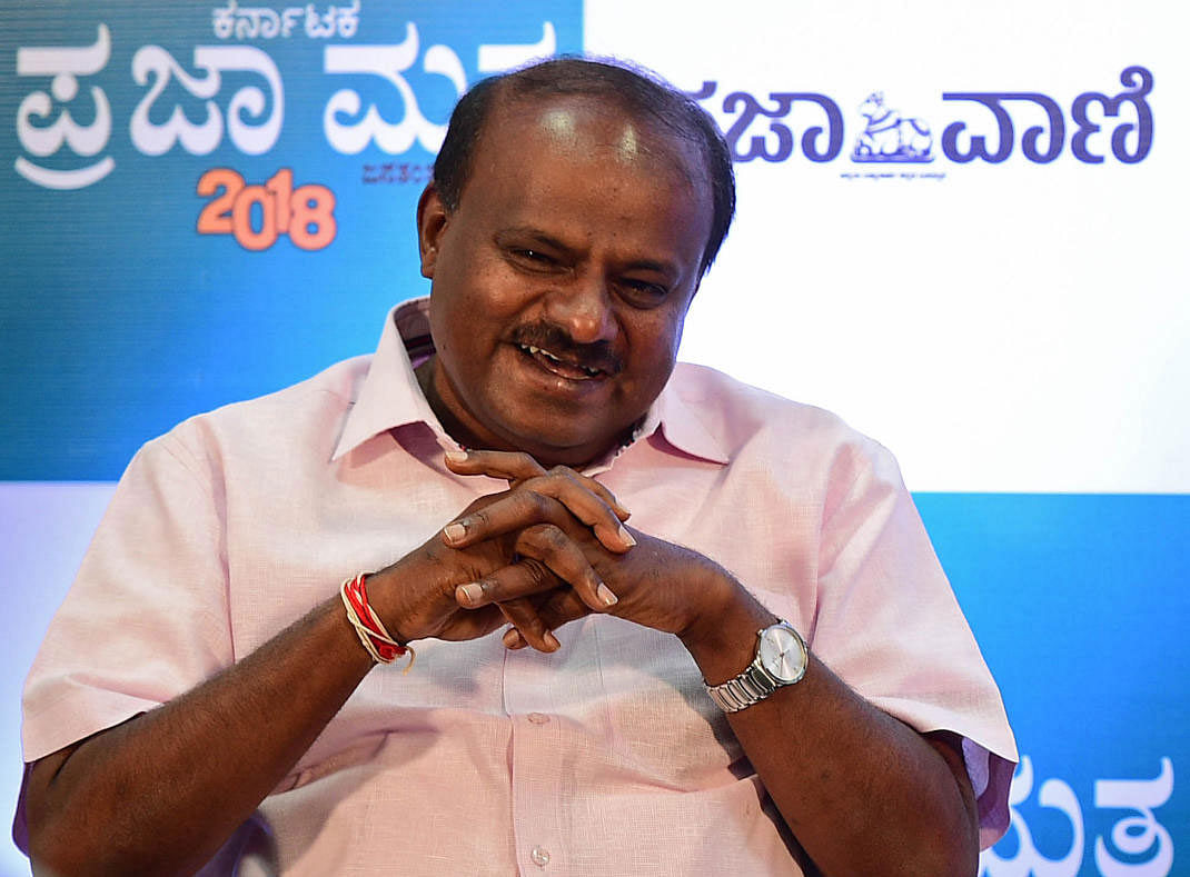 In picture: Chief Minister H D Kumaraswamy. DH photo. 