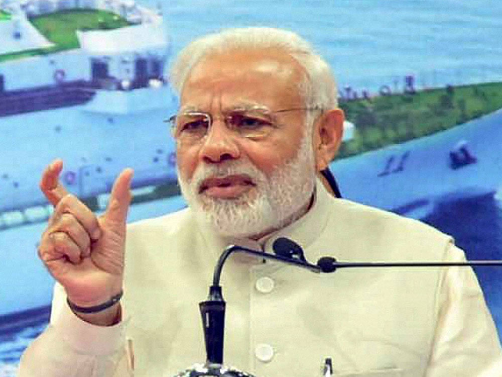 Ever since Modi came to power at the Centre, he has been attacking the Congress for keeping a number of villages in the dark and had during his Independence Day speech in 2015 announced that he would ensure that power reaches the remaining 18,452 villages in 1,000 days. PTI file photo