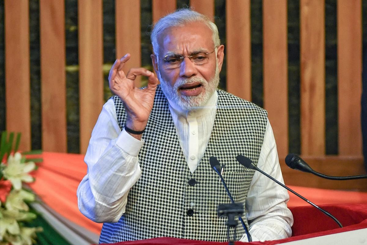 Modi said those working for the cleanliness campaign would be remembered like freedom fighters in the times to come and would be known as true heirs to Gandhi. (PTI File Photo)