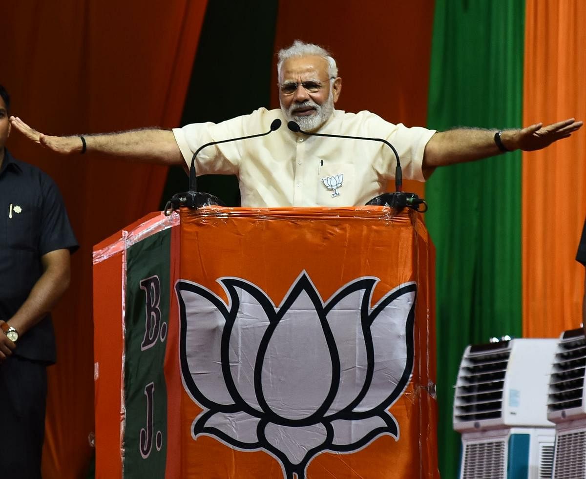 In picture: Prime Minister Narendra Modi. DH photo. 