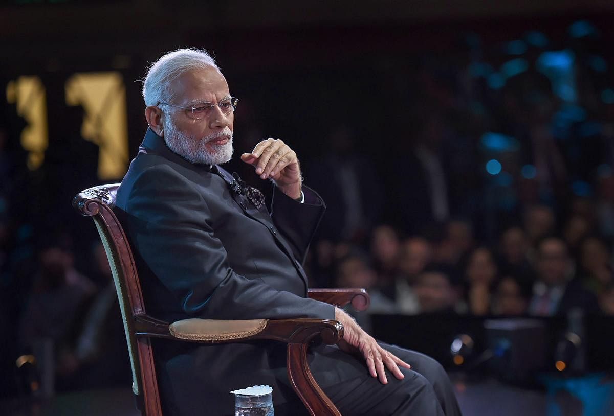 While speaking at the 'Bharat Ki Baat, Sabke Saath' programme at the iconic Central Hall Westminster in London, Modi had said India will not tolerate those who export terror. PTI file photo.