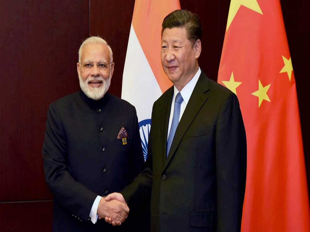 Prime Minister Narendra Modi and President Xi Jinping. AP/PTI file photo