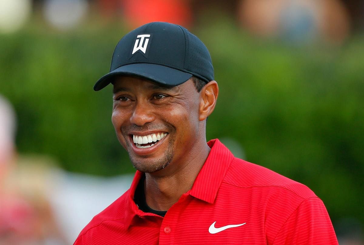 Tiger Woods won his first title in five years with a two-stroke triumph at the Tour Championship in Atlanta on Sunday. AFP