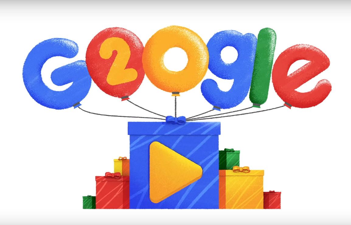 Google's doodle creativity knows no bounds