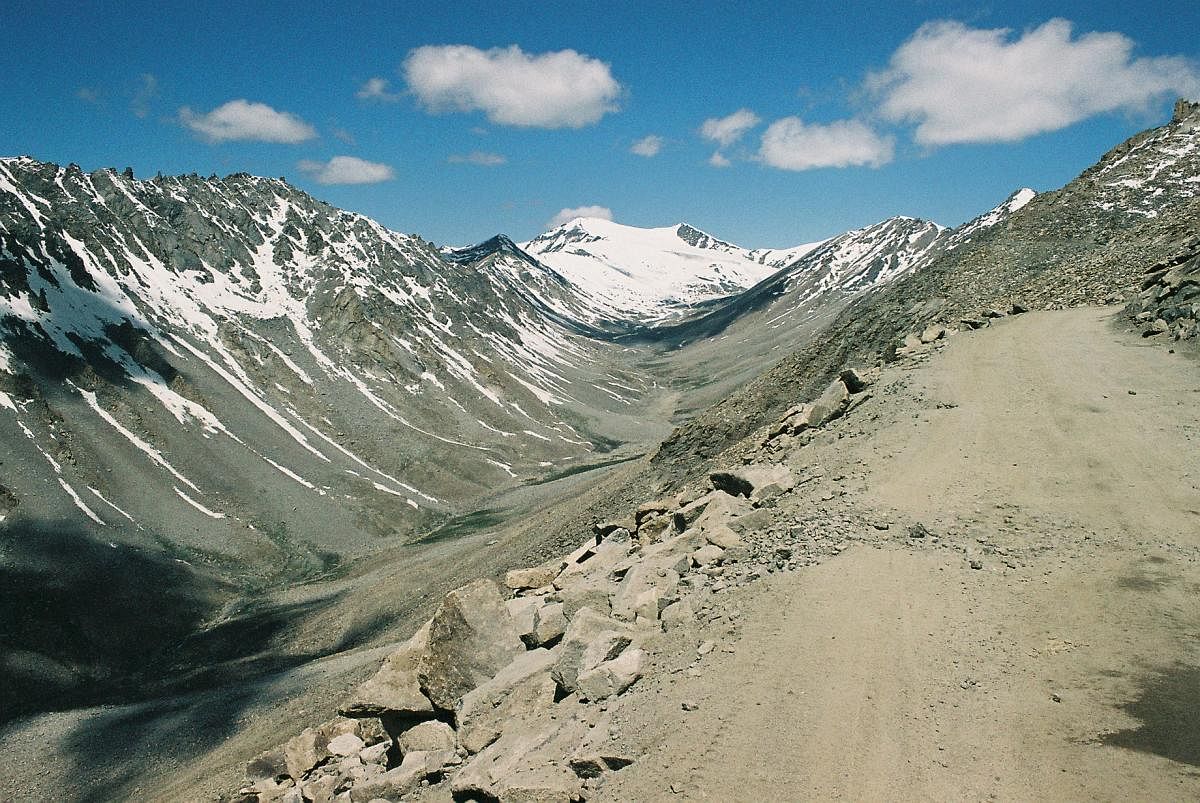 A valley in Ladakh