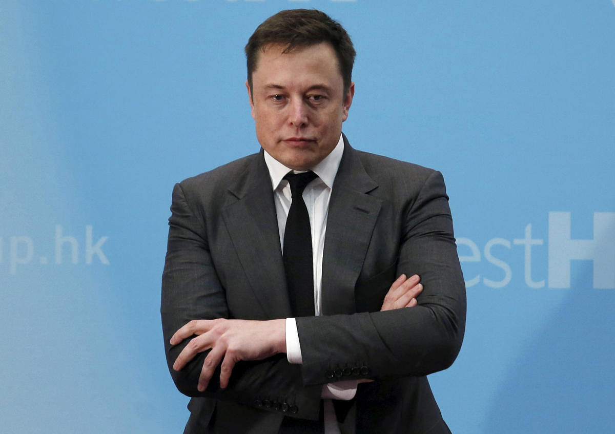 Tesla Chief Executive Elon Musk. (REUTERS File Photo)