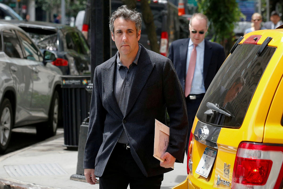 Michael Cohen, Donald Trump's former personal lawyer. (Reuters File Photo)