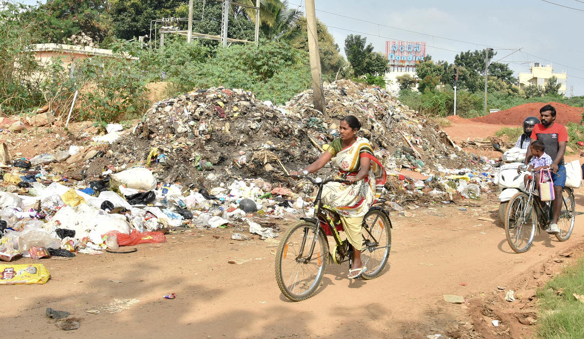 In 2013 Bruhat Bengaluru Mahanagara Palike (BBMP) began levying a penalty in a bid to implement waste segregation and management in the city. (DH File Photo)