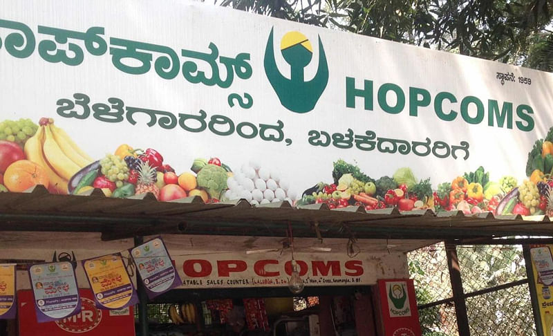 Hopcoms has 8,000 farmer partners from five districts. (DH File Photo)