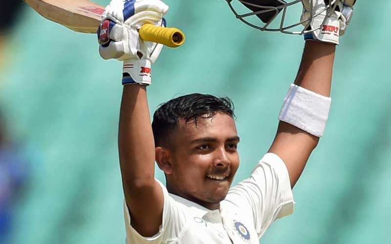 The 18-year-old Prithvi Shaw shattered multiple records. (PTI Photo)