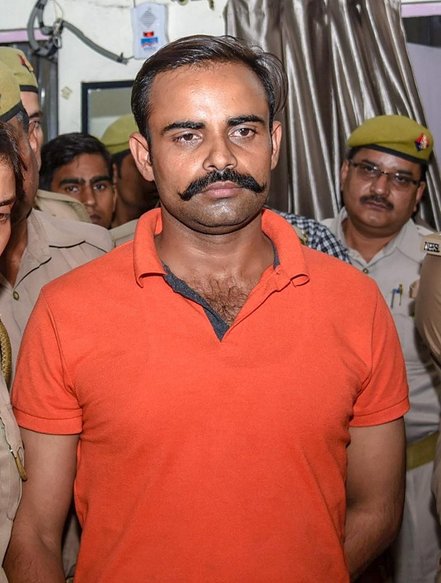 Accused constable Prashant Chaudhary